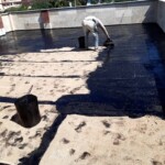 قیرگونی پشت بام